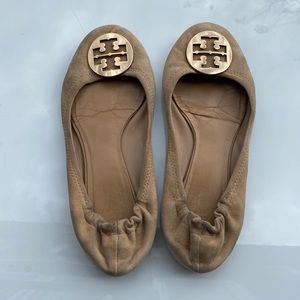 Tory Burch Leather Ballet Flat